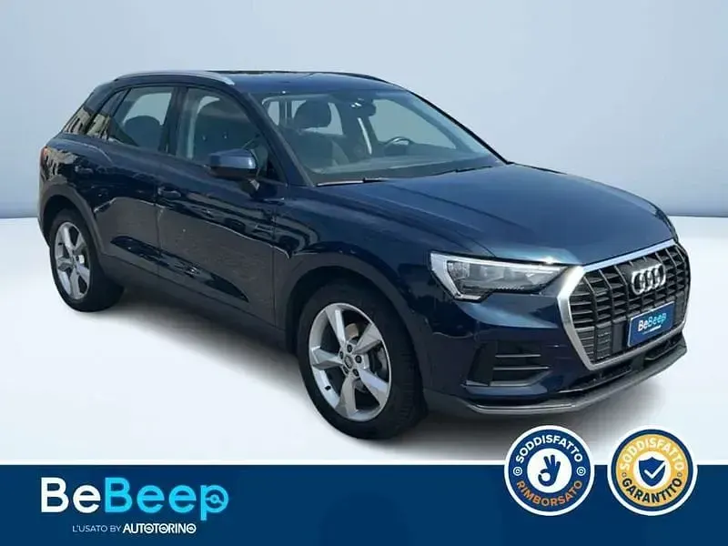 Usata Audi Q3 Business 150 CV (110 kW) 2019 Blu metallizzato SUV