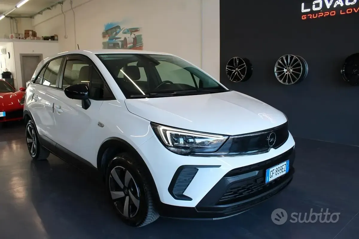 Usata Opel Crossland X Edition 83 CV (61 kW) 2021 Bianco SUV