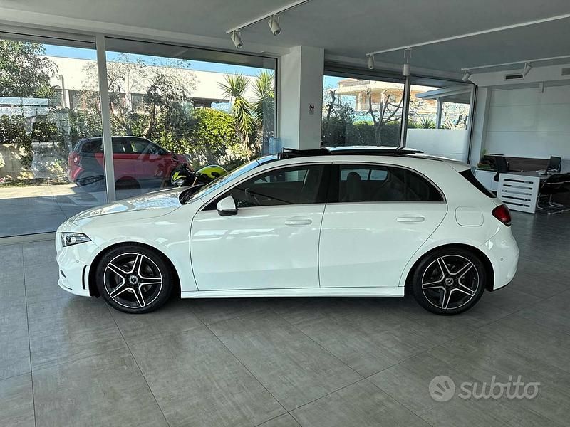Usata Mercedes A180 Premium 116 CV (85 kW) 2018 Bianco Berlina