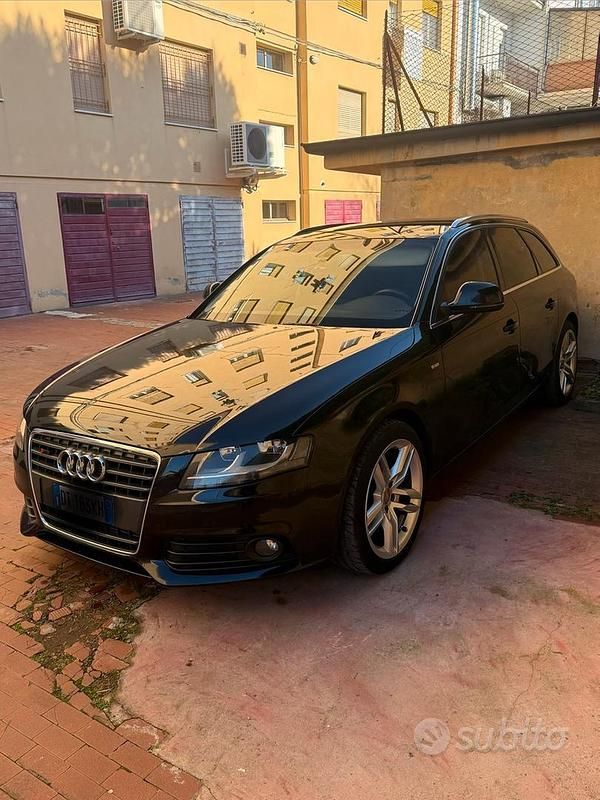 Usata Audi A4 Ambition 160 CV (117 kW) 2009 Nero Station wagon