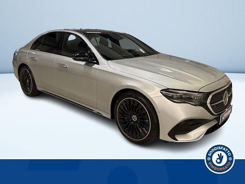 Nuova Mercedes E220 Advanced Plus 197 CV (144 kW) 2025 Argento Berlina