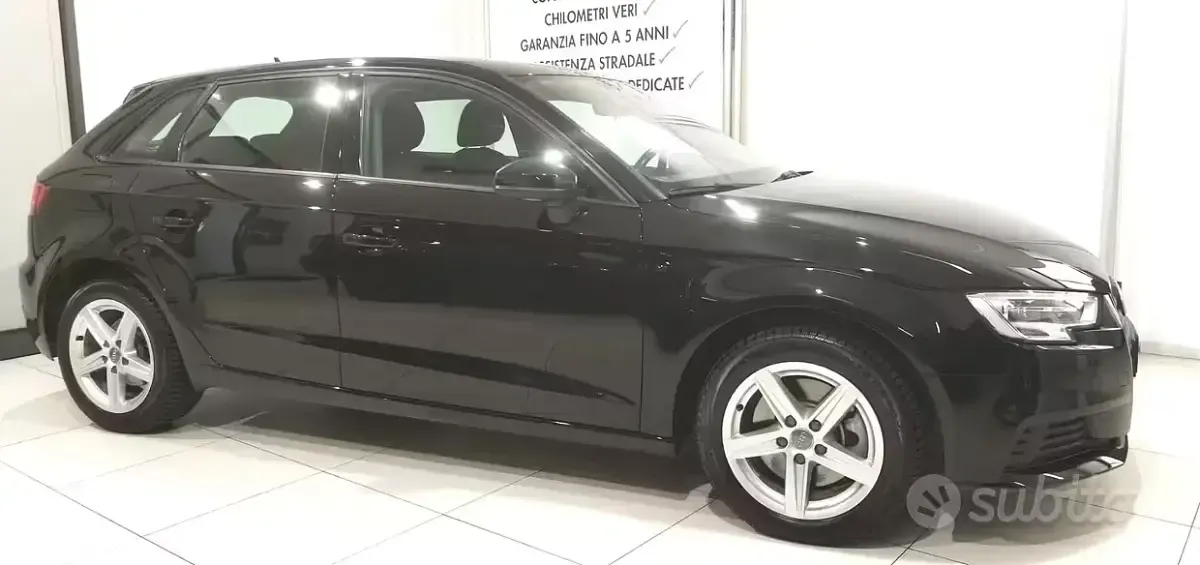 Usata Audi A3 Business 150 CV (110 kW) 2020 Nero Berlina