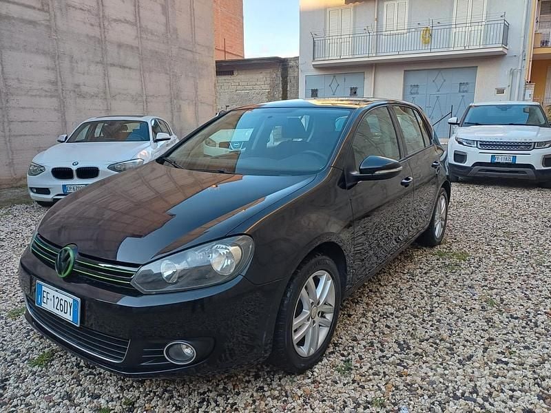 Usata VW Golf VI Highline 104 CV (76 kW) 2010 Nero Utilitaria