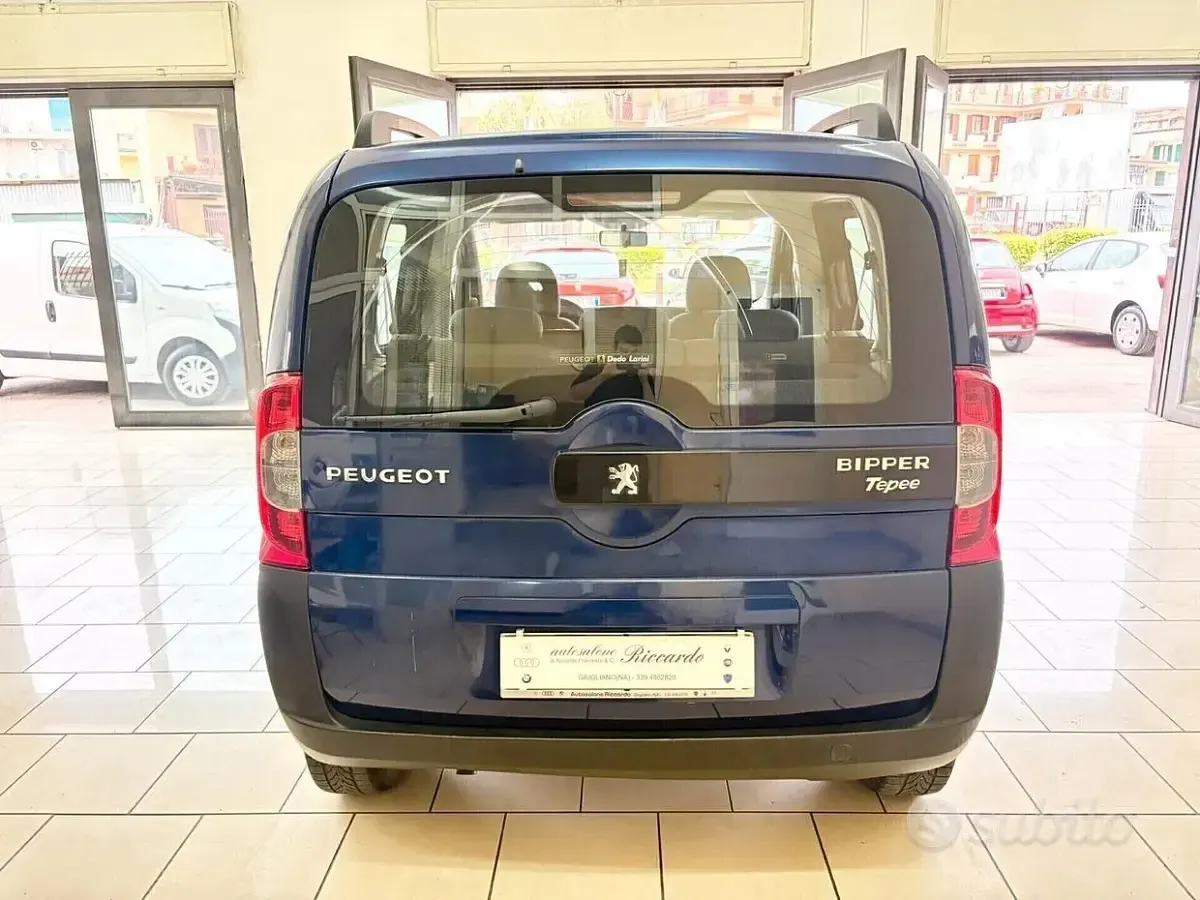 Usata Peugeot Bipper Outdoor 68 CV (50 kW) 2009 Blu Monovolume