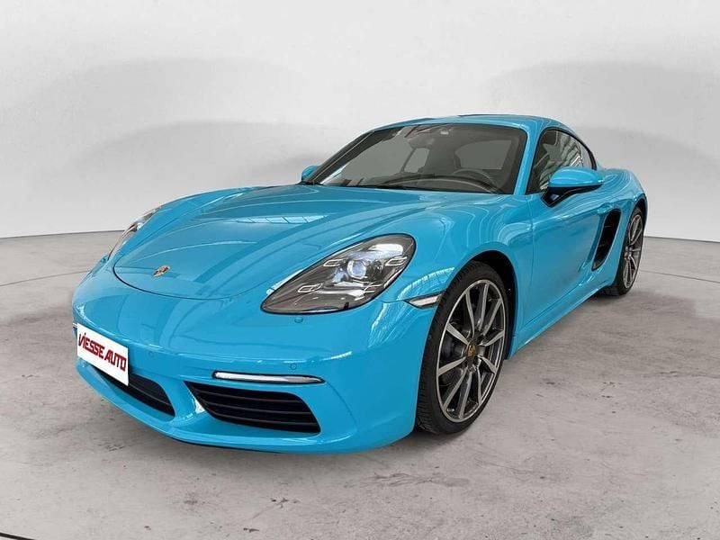 Blu/azzurro Usata 2018 Porsche 718 Cayman Coupé | 62.500 € (Cara) - Immagine 1/4