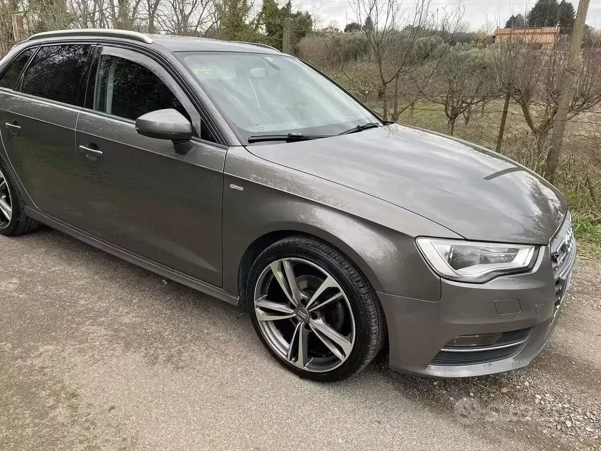 Usata Audi A3 110 CV (80 kW) 2014 Grigio Berlina