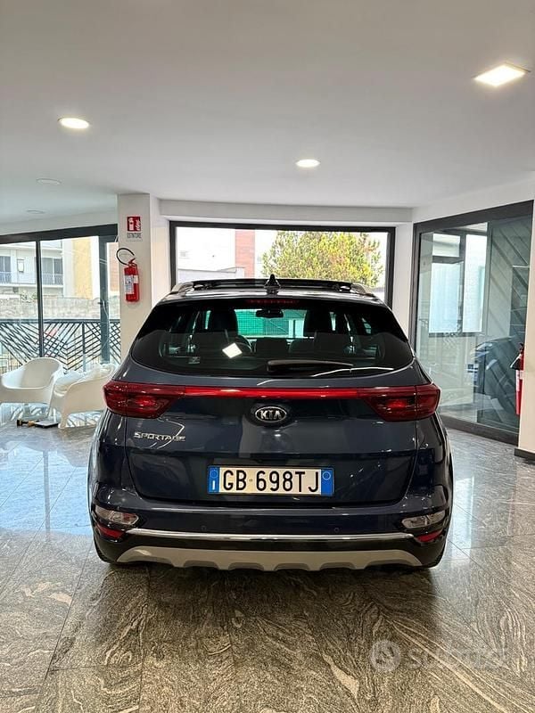 Usata Kia Sportage GT-Line 136 CV (100 kW) 2020 Blu SUV