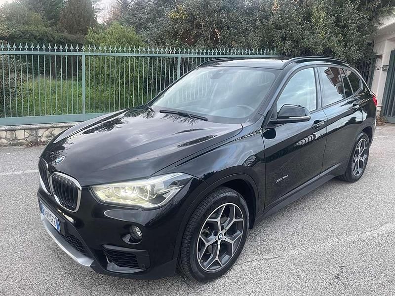 Usata BMW X1 Advantage 150 CV (110 kW) 2017 Nero SUV