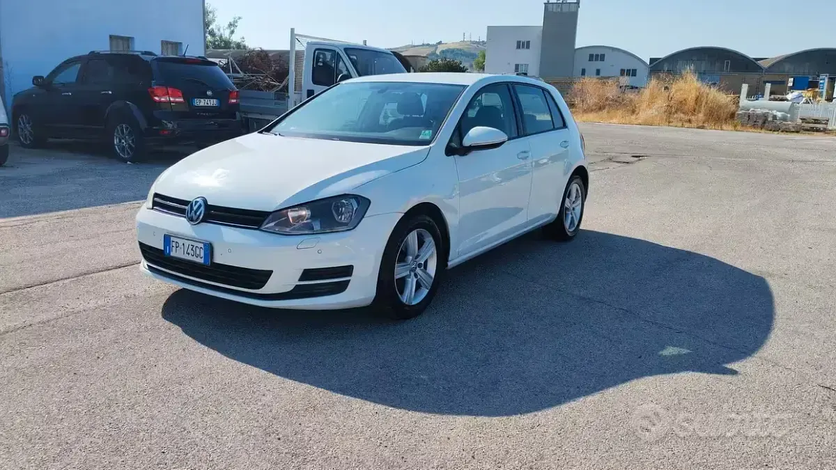 Usata VW Golf VII Highline 150 CV (110 kW) 2014 Bianco Berlina
