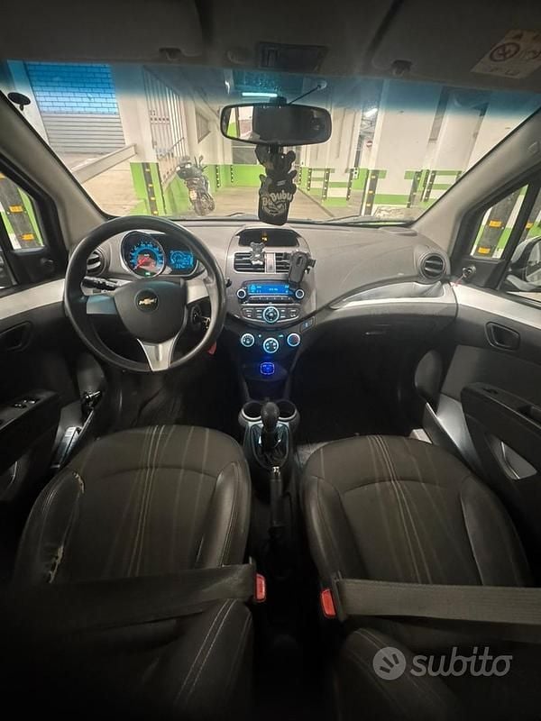 Usata Chevrolet Spark 68 CV (50 kW) 2013 Grigio Utilitaria