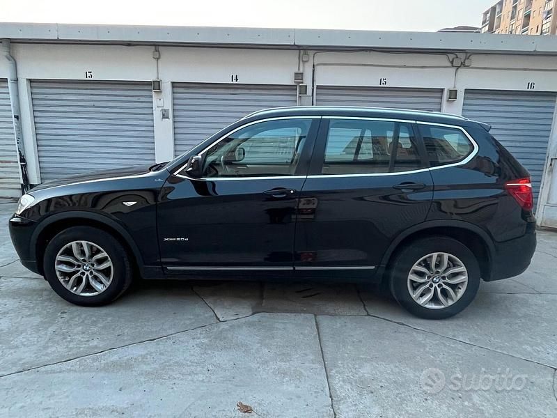 Usata BMW X3 184 CV (135 kW) 2012 Nero SUV