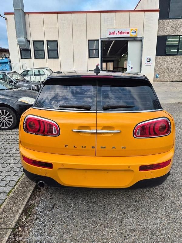 Usata Mini Cooper D Clubman 150 CV (110 kW) 2017 Giallo Station wagon