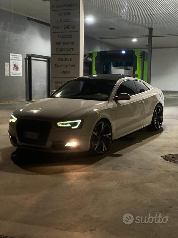 Usata Audi A5 2013 Bianco Coupé