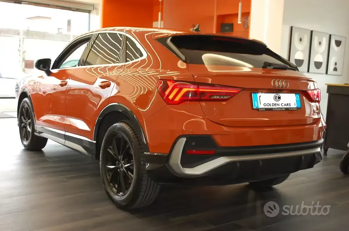Usata Audi Q3 Sportback S-Line 150 CV (110 kW) 2020 Arancione SUV