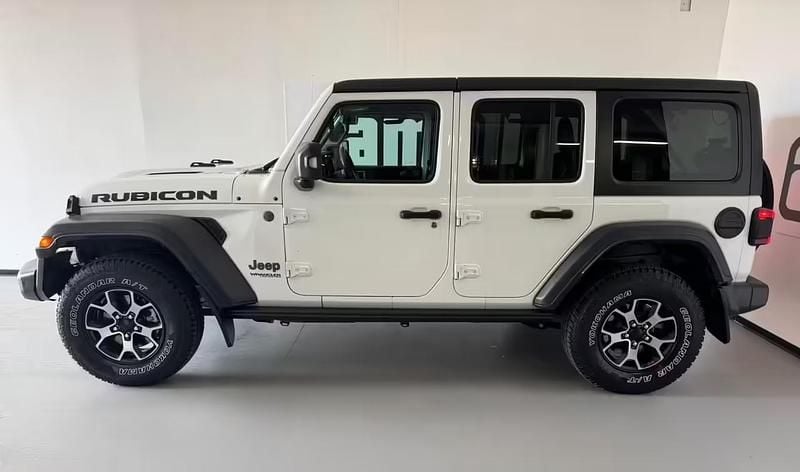 Usata Jeep Wrangler Unlimited Rubicon 200 CV (147 kW) 2018 Bianco SUV