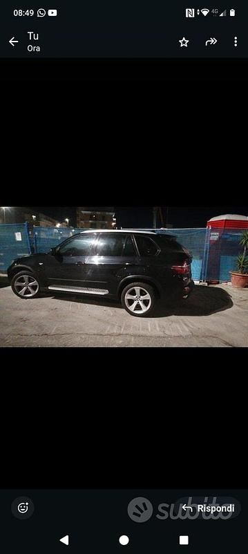 Usata BMW X5 Efficient Dynamics 235 CV (172 kW) 2008 Nero SUV