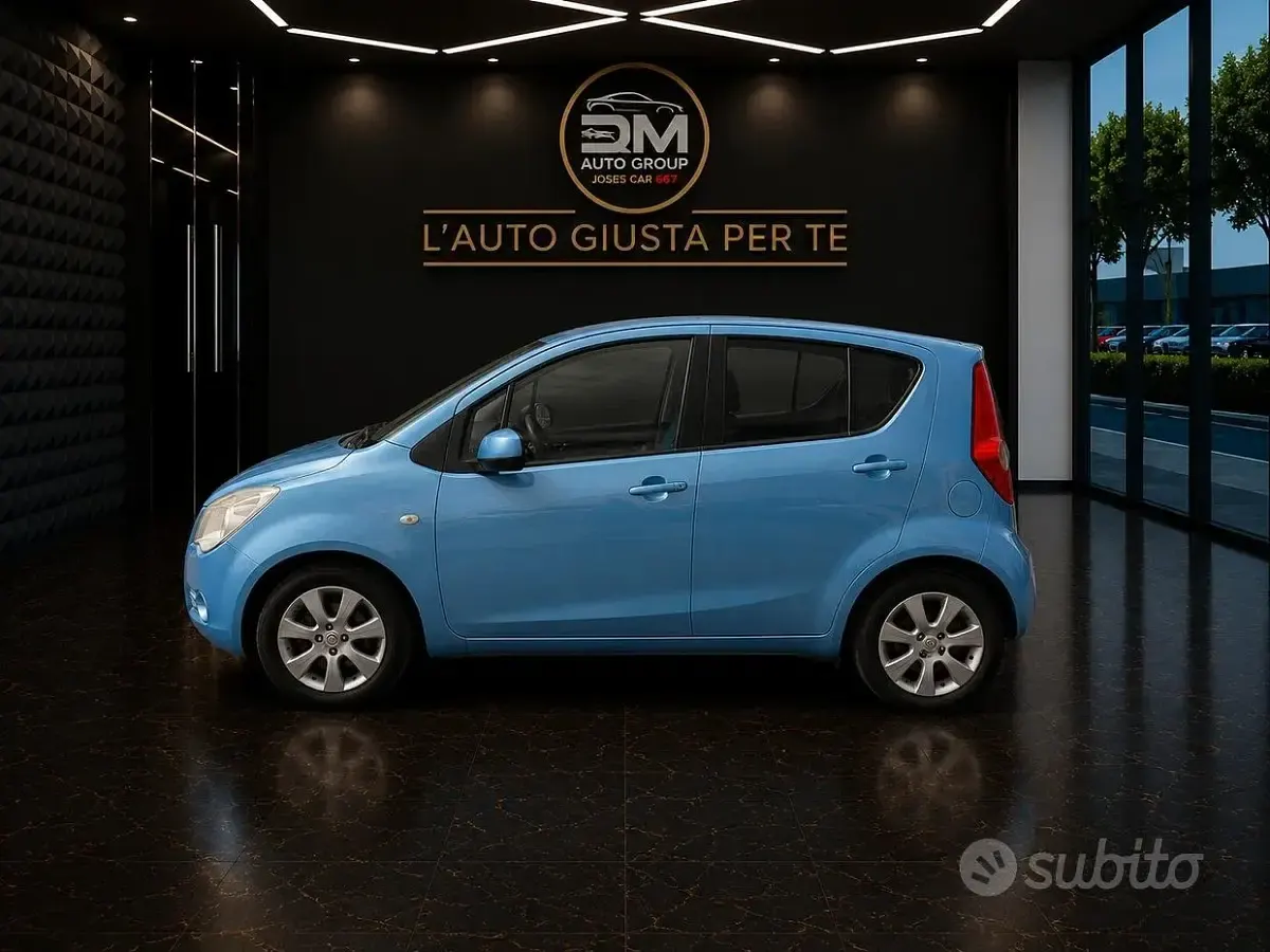Usata Opel Agila Enjoy 86 CV (63 kW) 2009 Bluazzurro Utilitaria