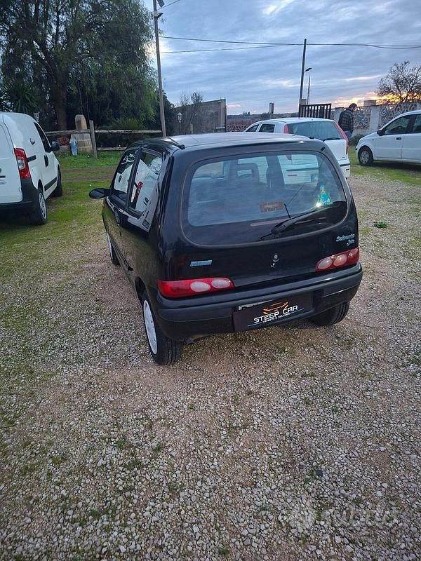 Usata Fiat Seicento 54 CV (39 kW) 1998 Nero Utilitaria