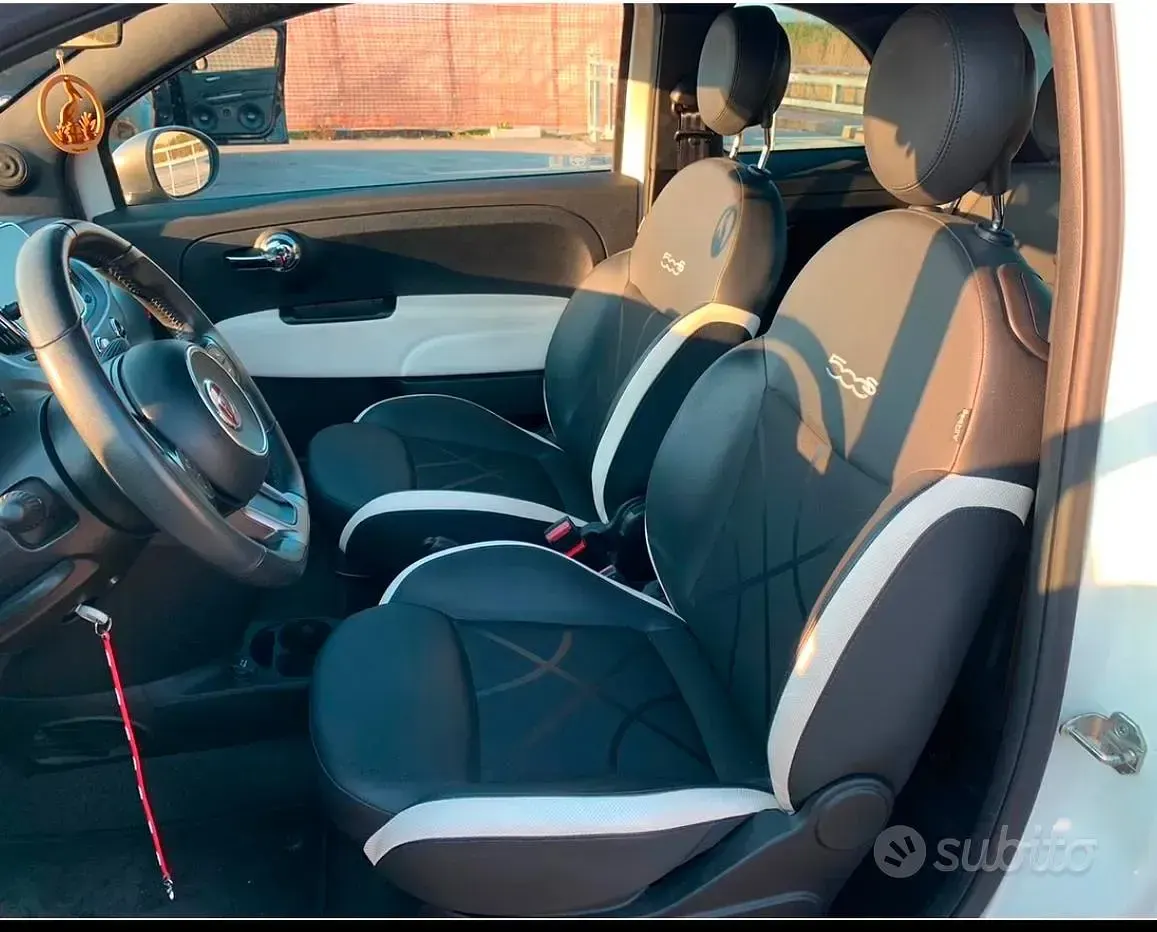 Usata Fiat 500S S 95 CV (69 kW) 2016 Bianco Utilitaria