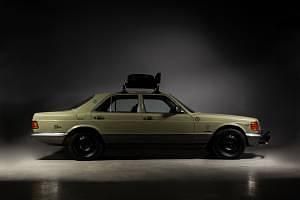 Usata Mercedes 280 SE 185 CV (136 kW) 1985 Verde Berlina