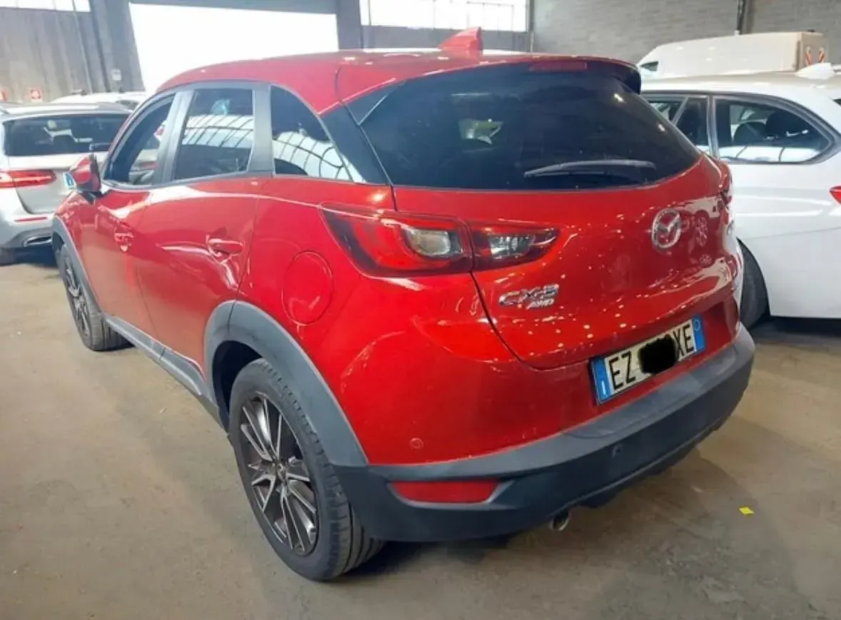 Usata Mazda CX-3 105 CV (77 kW) 2015 Rosso SUV