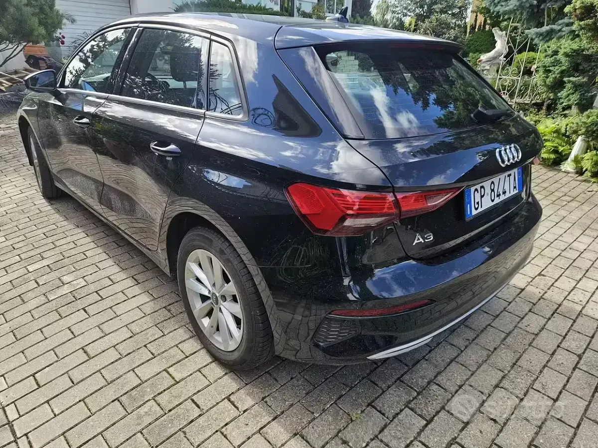 Usata Audi A3 Advanced 116 CV (85 kW) 2023 Nero Berlina