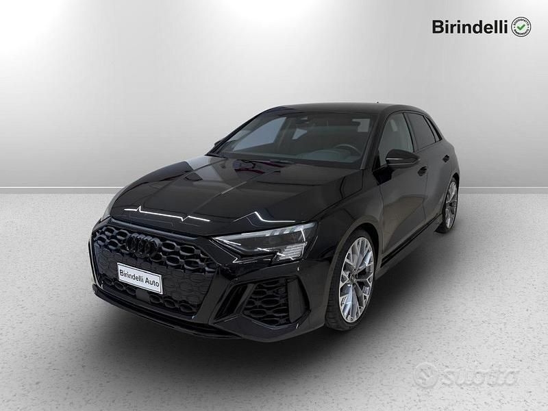 Usata Audi RS3 Ambiente 400 CV (294 kW) 2024 Nero Berlina