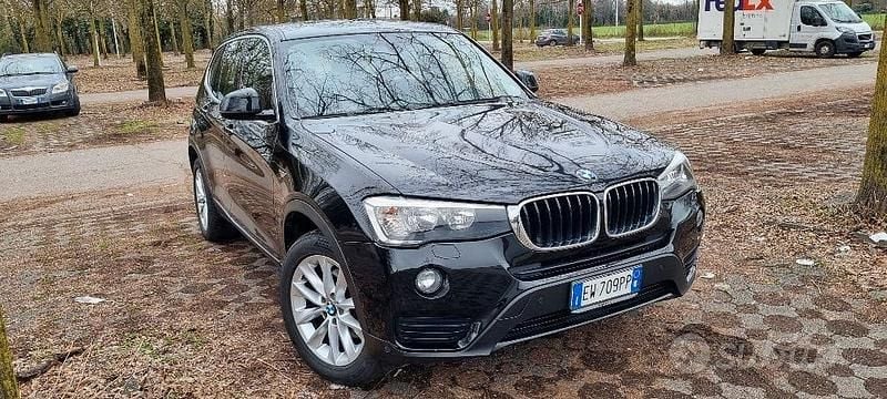 Usata BMW X3 190 CV (139 kW) 2014 Nero SUV