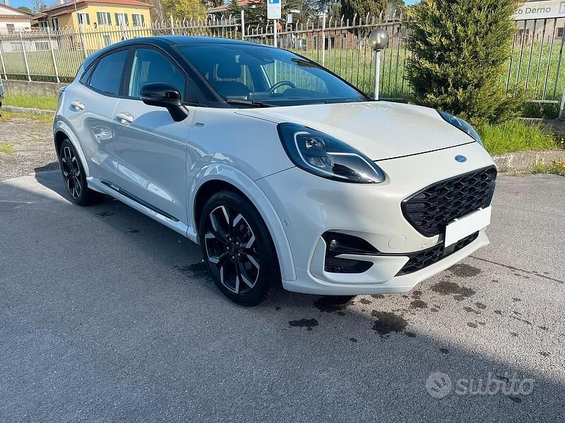 Usata Ford Puma ST-Line X 120 CV (88 kW) 2021 Bianco Berlina
