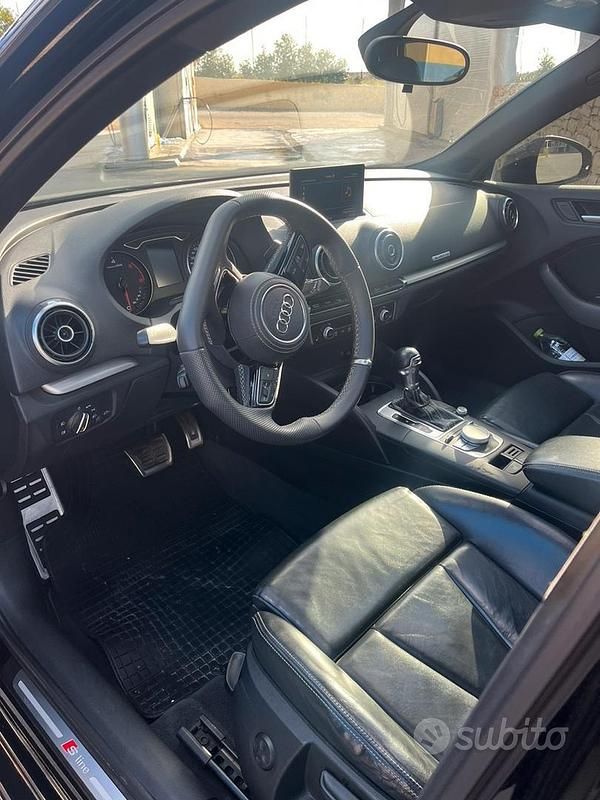 Usata Audi A3 S-Line 184 CV (135 kW) 2015 Nero Berlina