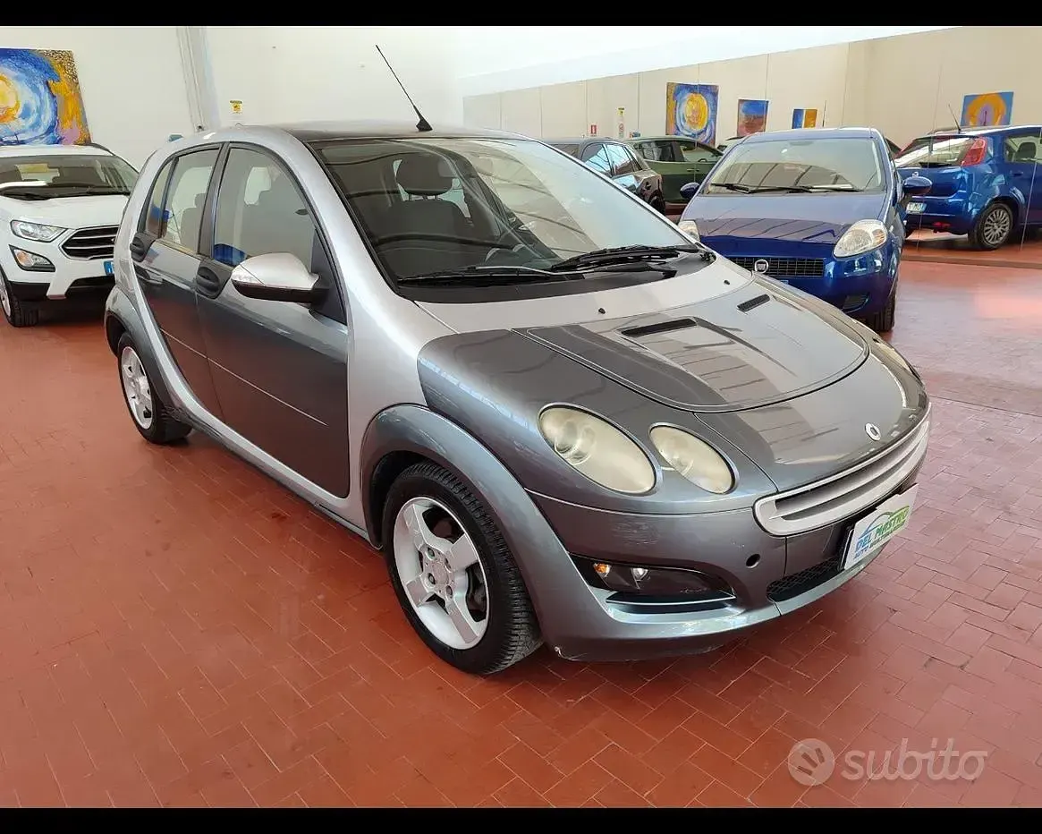 Usata Smart ForFour Passion 95 CV (69 kW) 2005 Grigio Utilitaria