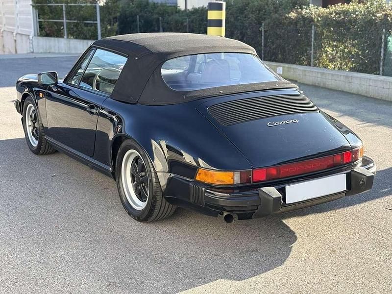 Usata Porsche 911 Carrera Cabriolet 231 CV (169 kW) 1988 Nero Cabrio