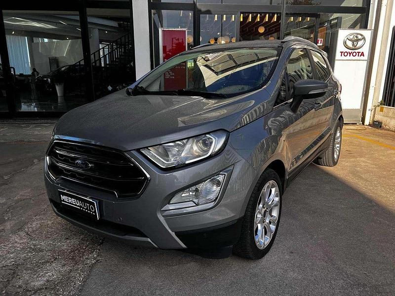 Grigio(met.) Usata 2020 Ford Ecosport Titanium SUV | 13.900 € (Buon prezzo) - Immagine 1/4