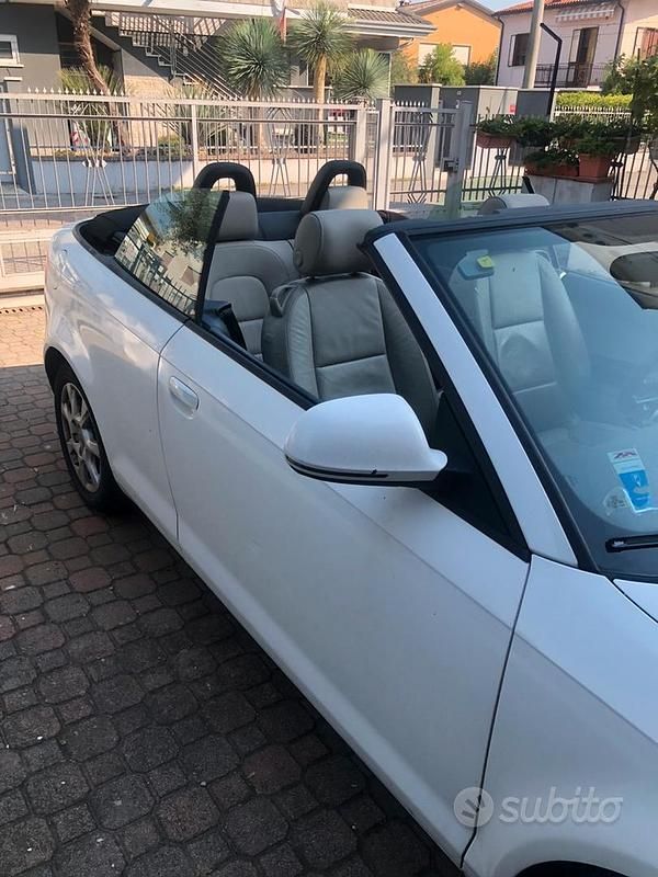 Usata Audi Cabriolet 2010 Bianco Cabrio