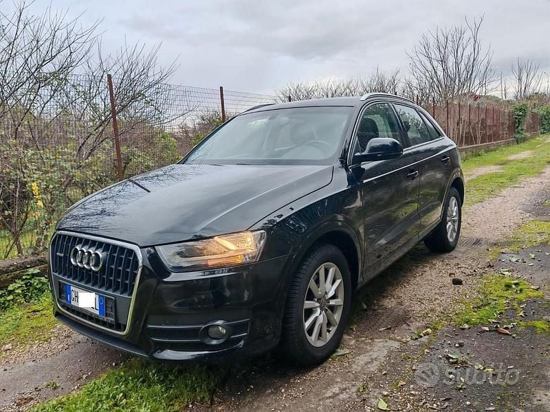 Usata Audi Q3 170 CV (125 kW) 2013 Nero SUV