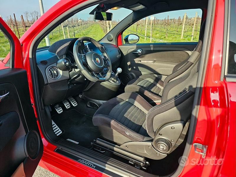Usata Abarth 595 Competizione 179 CV (131 kW) 2020 Rosso Utilitaria