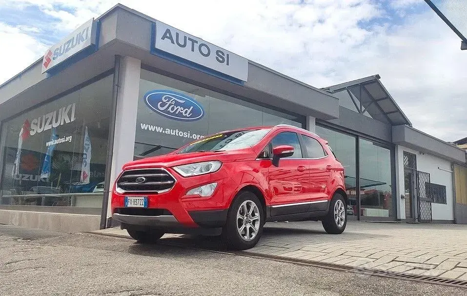Usata Ford Ecosport Titanium 99 CV (72 kW) 2019 Rosso SUV