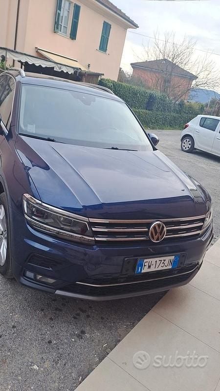 Usata VW Tiguan 150 CV (110 kW) 2019 Blu SUV