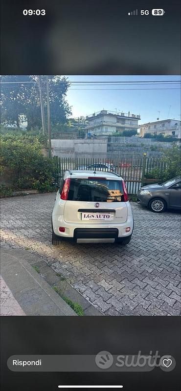 Usata Fiat Panda 70 CV (51 kW) 2022 Bianco Utilitaria