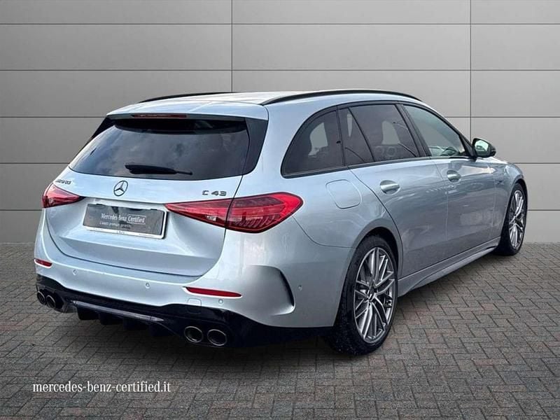 Usata Mercedes C43 AMG Premium Plus 408 CV (300 kW) 2023 Grigio Station wagon