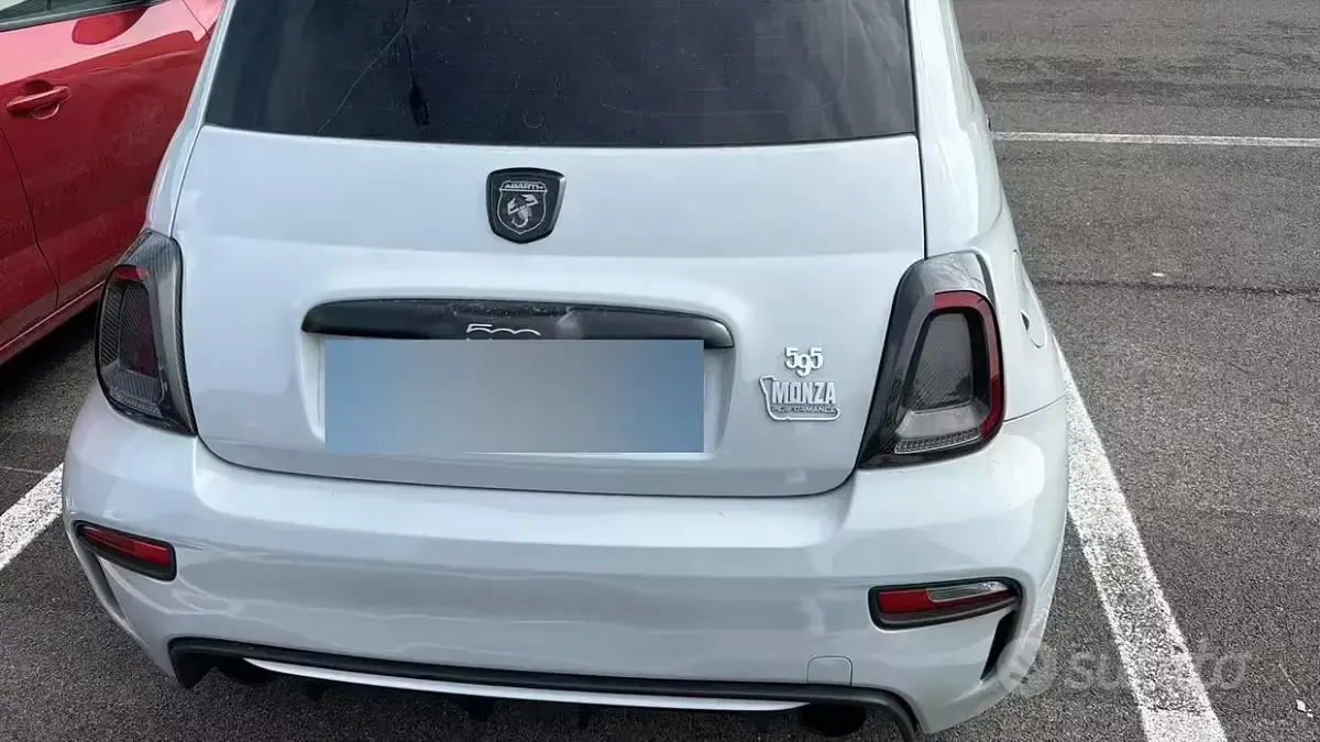 Usata Abarth 595 145 CV (106 kW) 2018 Grigio Berlina