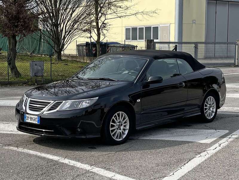 Nero Usata 2007 Saab 9-3 Cabriolet Linear Cabrio | 6000 € - Immagine 1/4