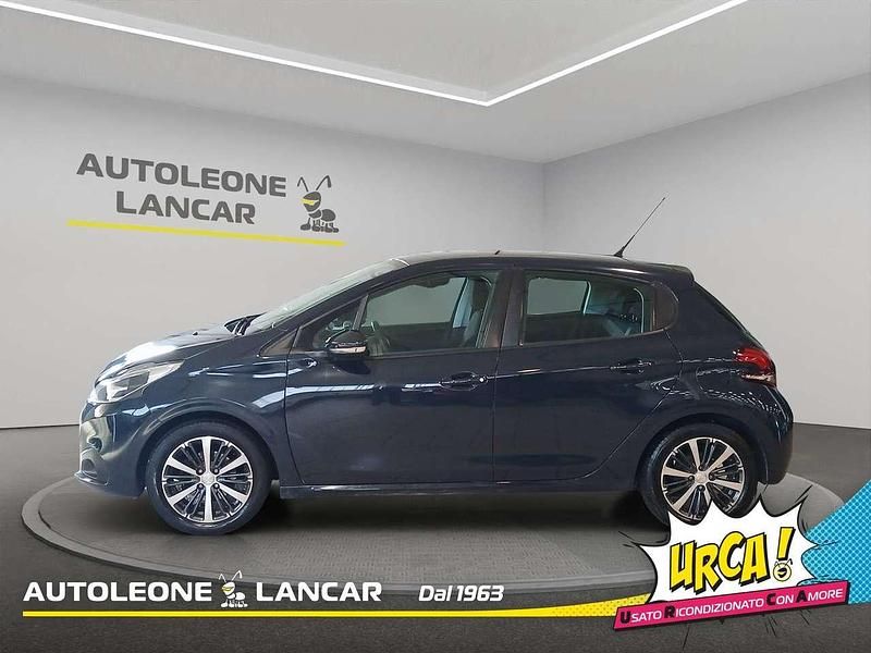 Usata Peugeot 208 Allure 82 CV (60 kW) 2018 Grigio Utilitaria