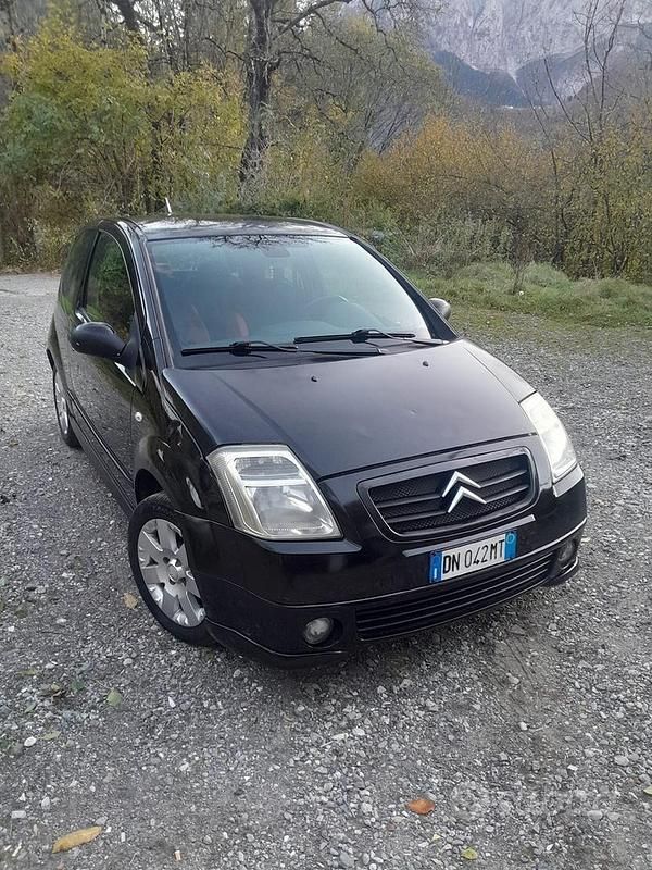 Usata Citroën C2 68 CV (50 kW) 2008 Nero Utilitaria