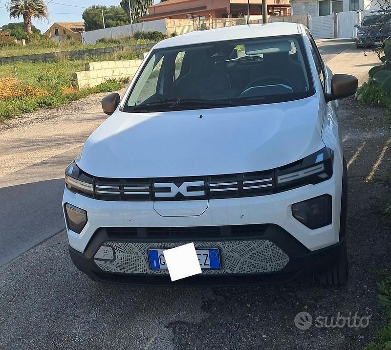 Usata Dacia Spring 47 kW (65 CV) 2024 Bianco Utilitaria