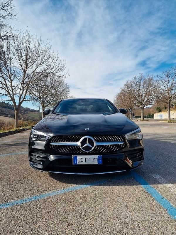Usata Mercedes CLA200 Premium 136 CV (100 kW) 2020 Nero Coupé