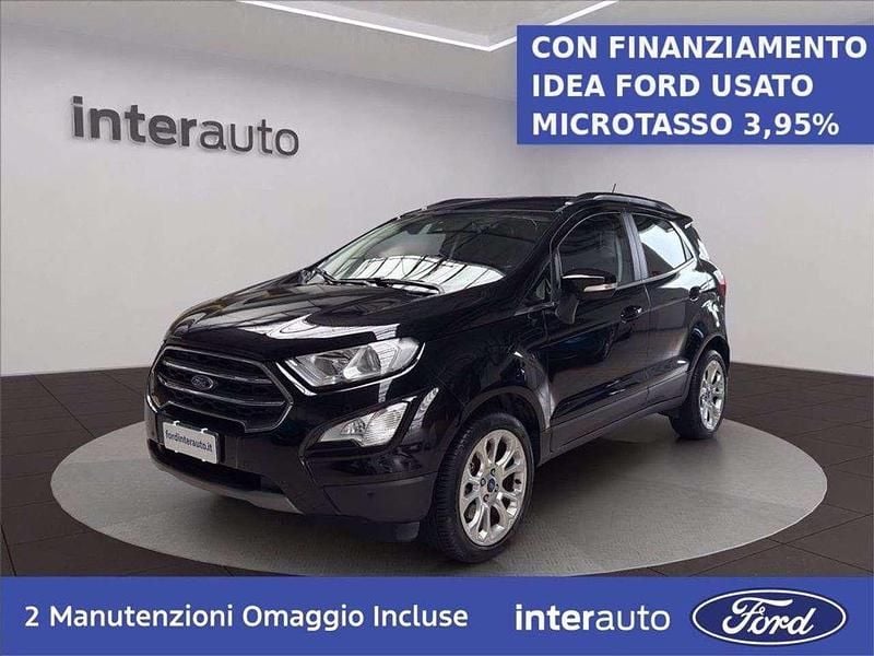 Usata Ford Ecosport Titanium S 125 CV (91 kW) 2023 Nero metallizzato SUV