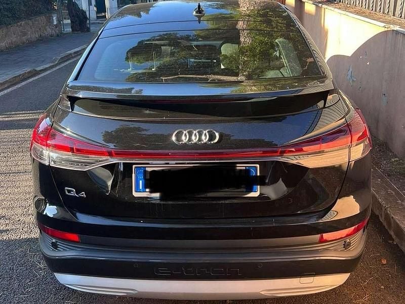 Usado Audi Q4 Sportback e-tron Advanced 69 kW (95 CV) 2022 Negro SUV