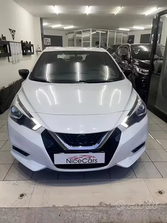 Usata Nissan Micra Visia+ 90 CV (66 kW) 2018 Bianco Utilitaria