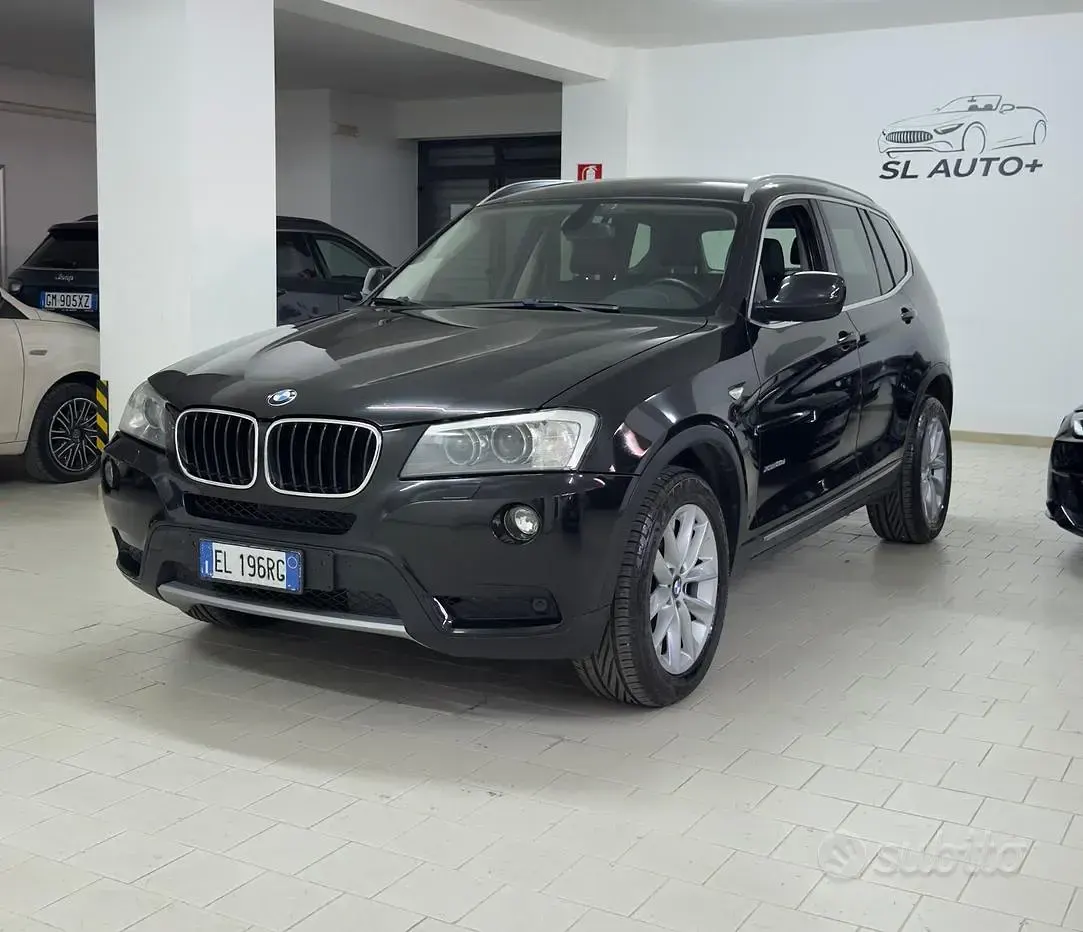 Usata BMW X3 184 CV (135 kW) 2012 Nero SUV
